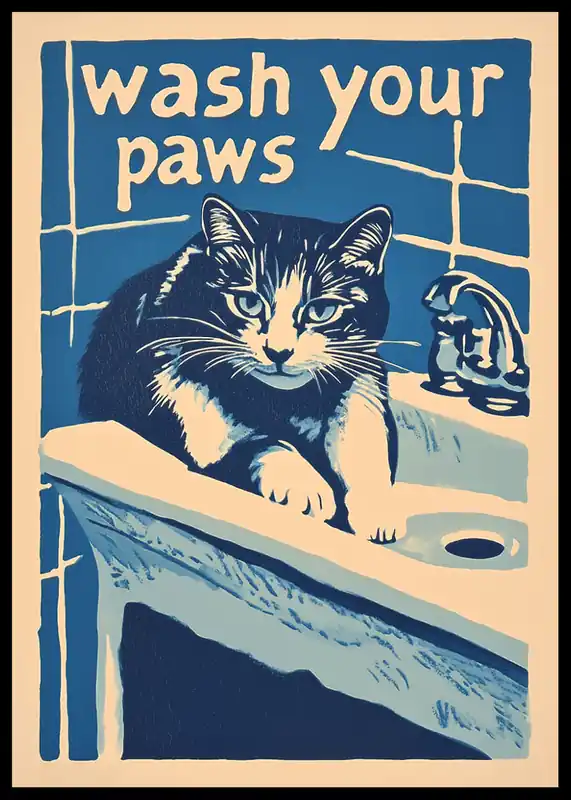 Whisker Wisdom Poster Top-Seller
