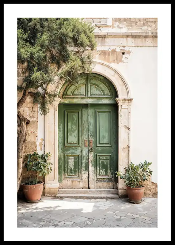 Boho Door Mallorca Poster Preiswert