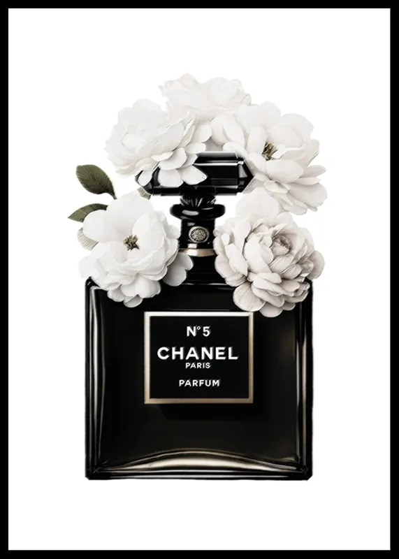 Garantierte Lieferung Chanel No5 Parfum Poster