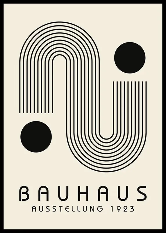 Zertifiziert Bauhaus Art No23 Poster