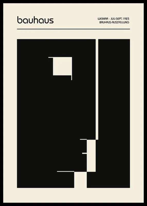Rabatt Bauhaus No5 Poster
