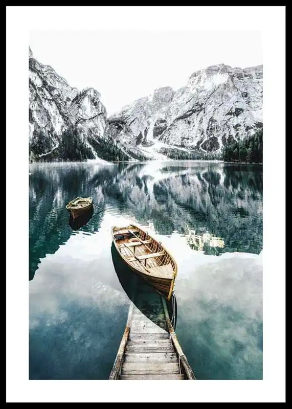 Braies Lake No2 Poster Top-Preis