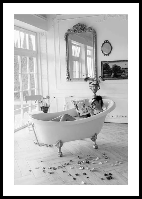 In the bath Poster Preisknaller
