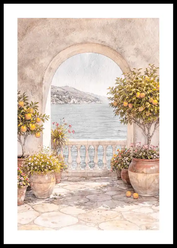 Neuheit Lemon-Scented Horizon Poster