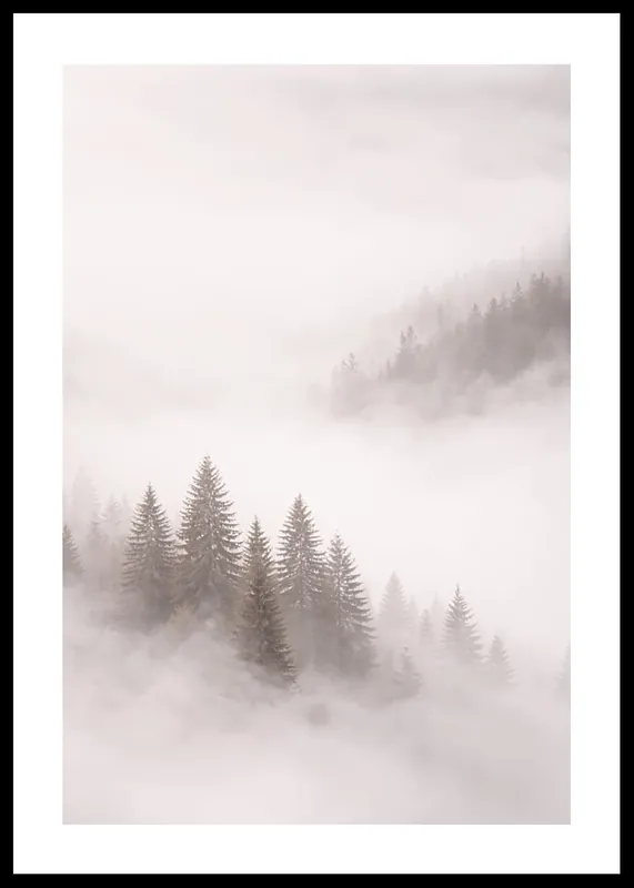 Gratis Versand Shrouded Peaks Poster