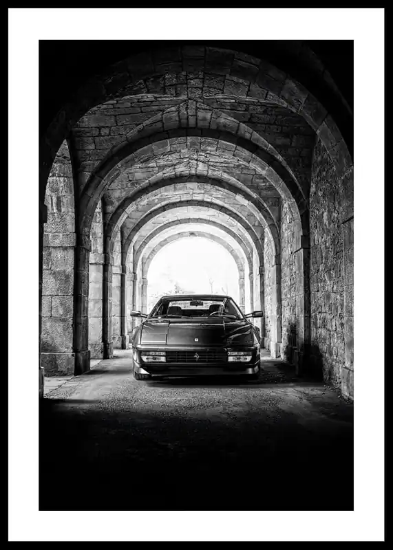 Sale Ferrari Testarossa Drive Through Time Poster