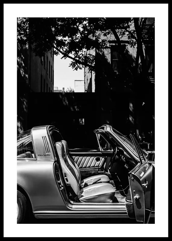 Preiswert Porsche 911 Chic Ride Poster
