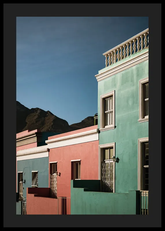 Vibrant Facades Poster Sofort Bestellen