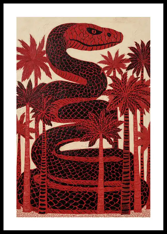 Ausverkauf Crimson Serpent Poster