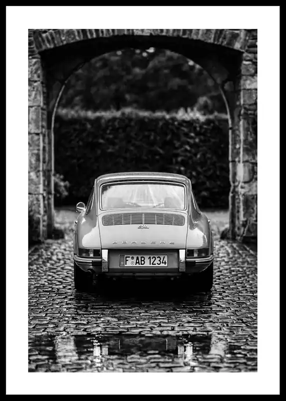 Schneller Versand Porsche 911 Automotive No2 Poster