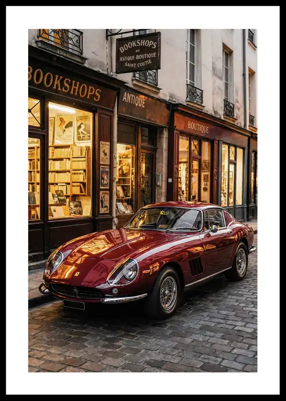 Ferrari 275 GTB Automotive Poster Billig