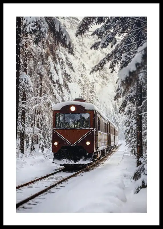 Snowbound Express Poster Super-Preis