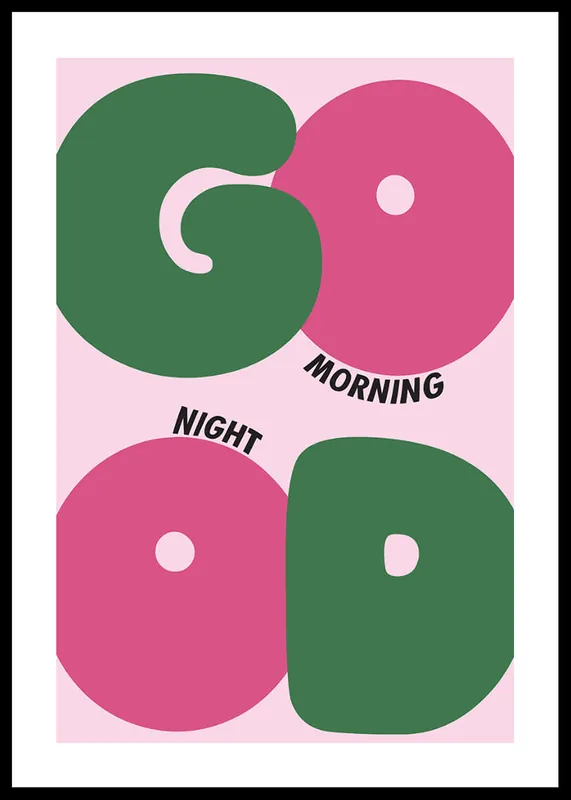 Kracherpreis Morning Meets Night Poster