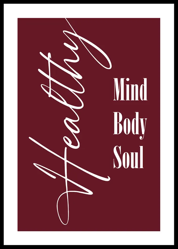Billig Healthy Poster