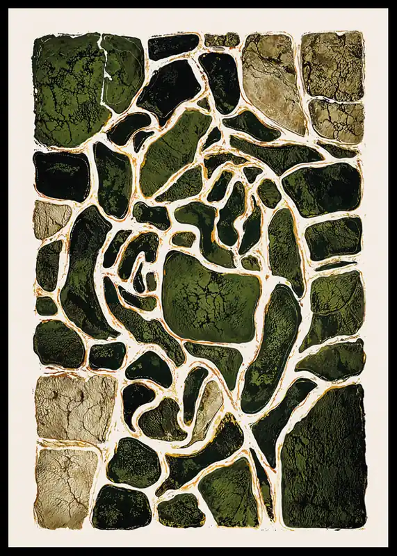 Wochenendangebot Mossy Mosaic Poster
