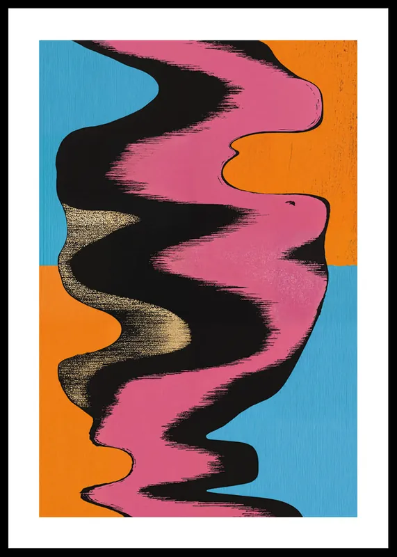 Wochenendangebot Vibrant Vortex Poster