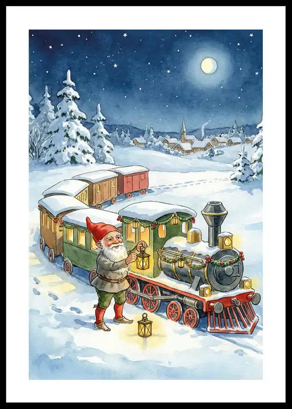 Mystical Train Ride Poster Top-Seller