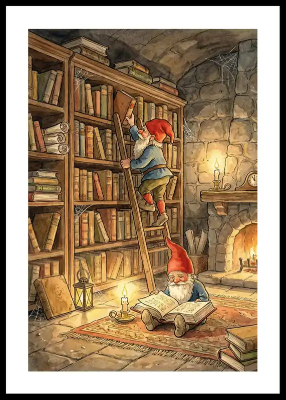 Must-Have Enchanted Study Poster