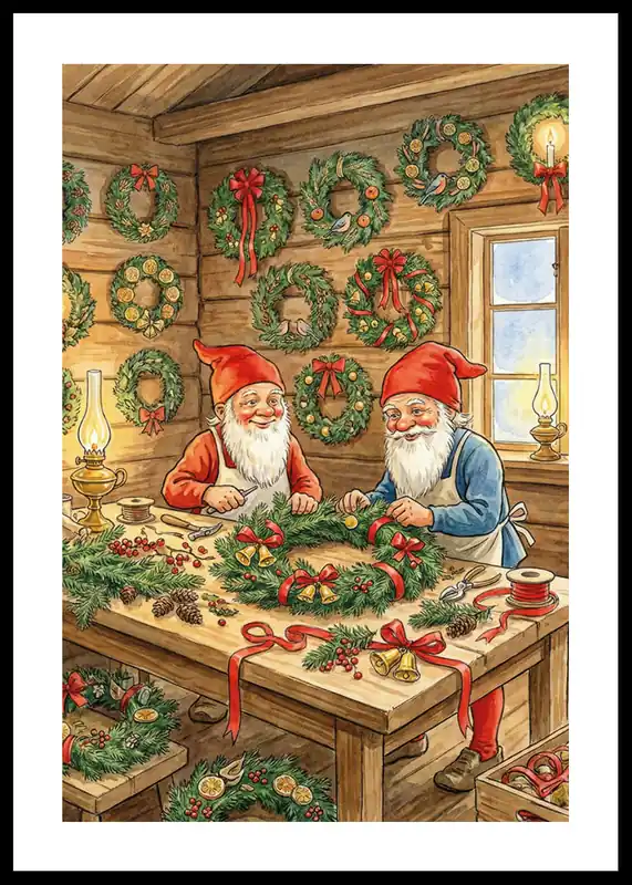 Wreaths Of Joy Poster Beliebt