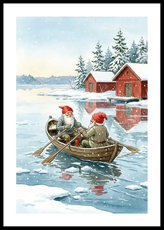 Frozen Lake Enchantment Poster Direktkauf