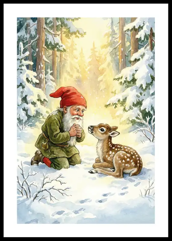 Snowy Companions Poster Direkt Vom Hersteller