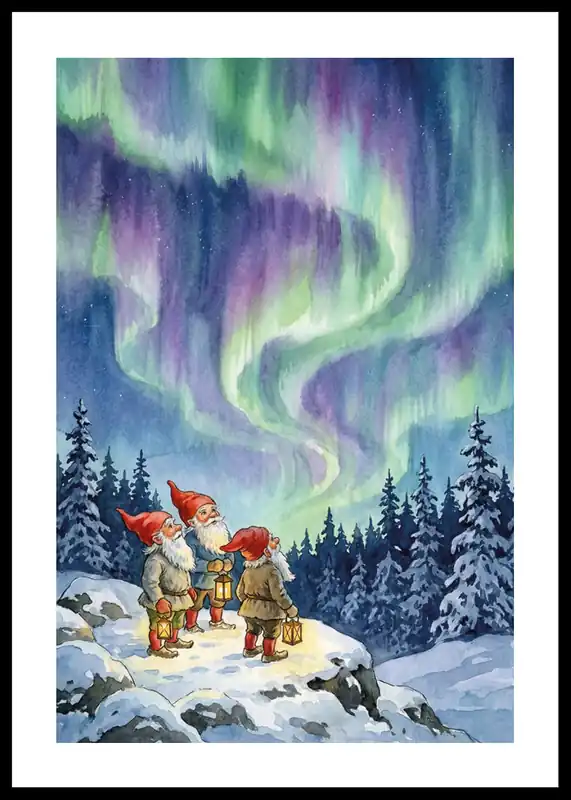 Luminous Nightwatch Poster Kostenloser Rückversand