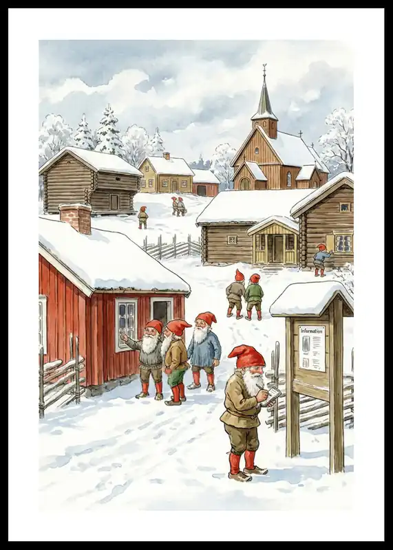 Versand Am Gleichen Tag Gnomes Paradise Poster