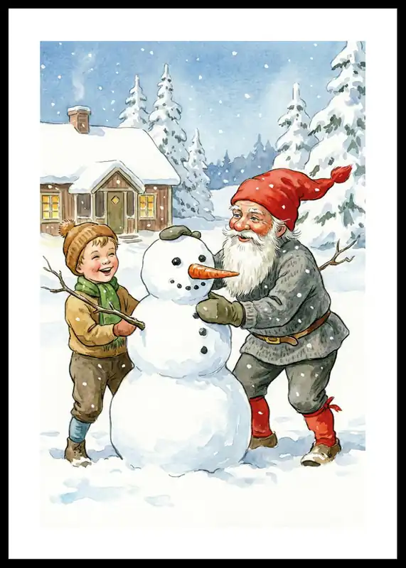 Snowy Delight Poster Schnäppchen