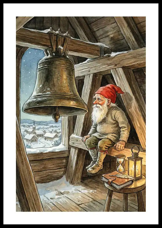 Nur Heute Bell Tower Sentinel Poster