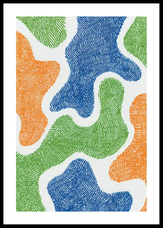Bestpreis Harmonious Patterns Poster