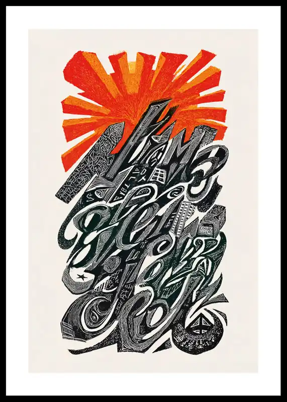 Jetzt Kaufen Urban Sunrise Poster