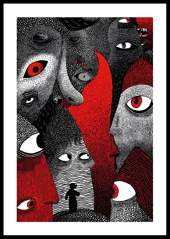 Surreal Watchers Poster Beliebt