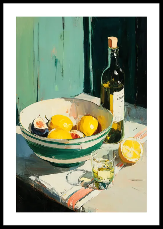 Bestseller Sunlit Kitchen Poster