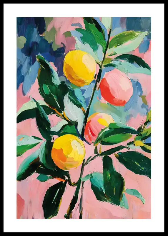 Luminous Orchard Poster Nur Heute