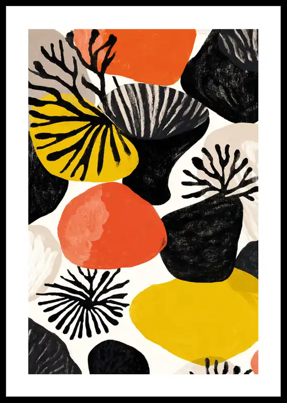 Colorful Flora Poster Direktkauf