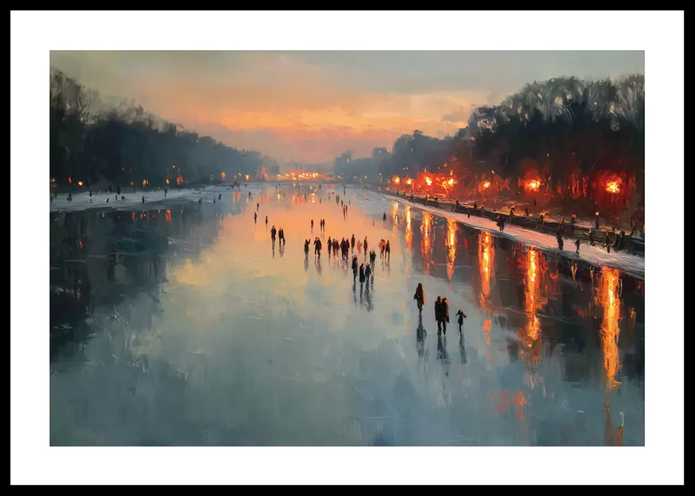 Glimmering Dusk Poster Garantierte Lieferung