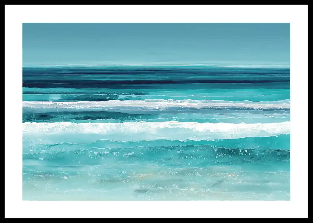 Top-Angebot Serene Wavescape Poster