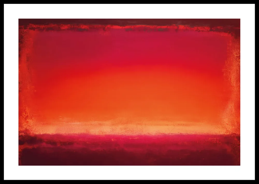 Bestseller Crimson Glow Poster