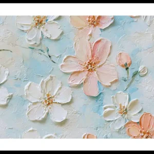 Ethereal Blossoms Poster Neu