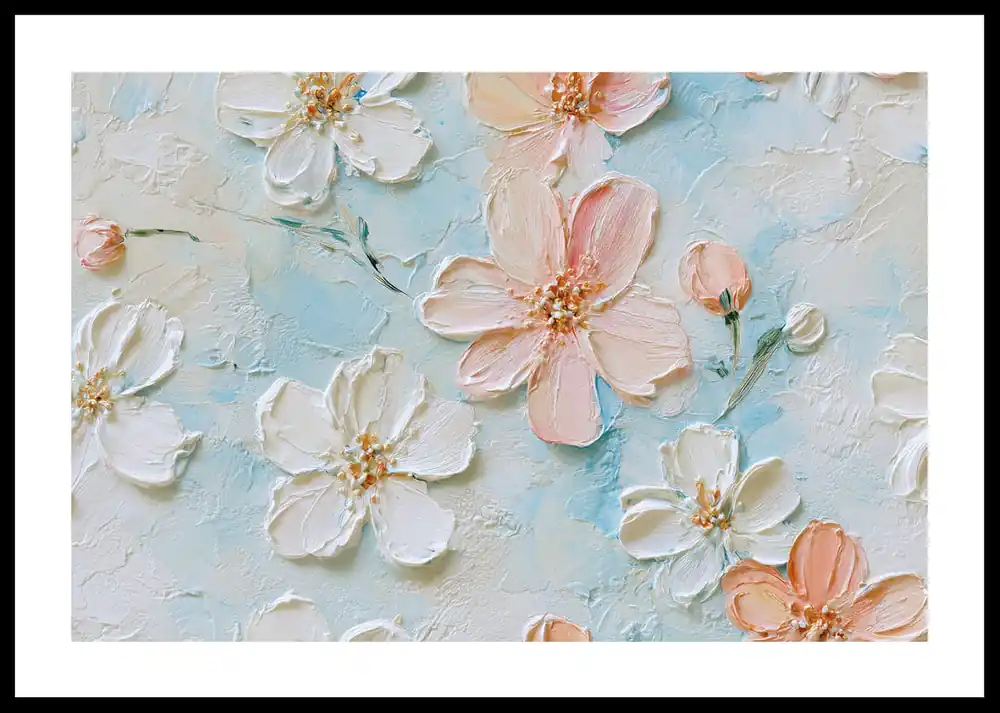 Ethereal Blossoms Poster Neu
