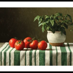 Tomato Harvest Poster Neu