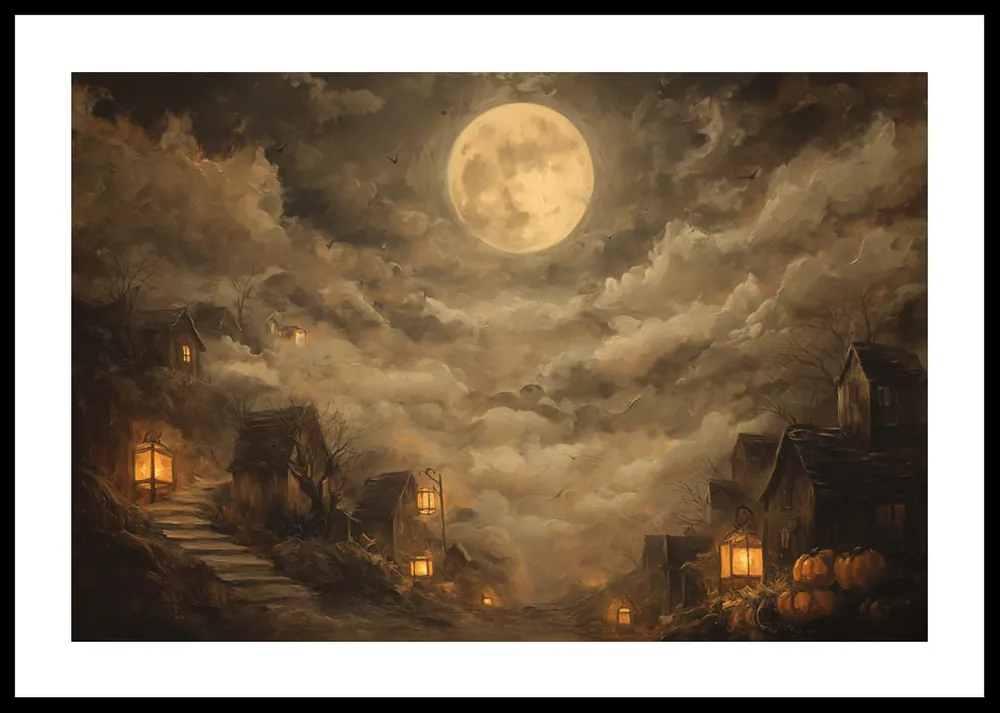 Direkt Vom Hersteller Nocturnal Whisperscape Poster