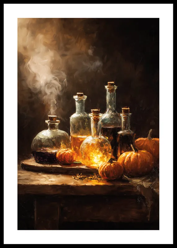 Pumpkin Potions Poster Schnäppchen