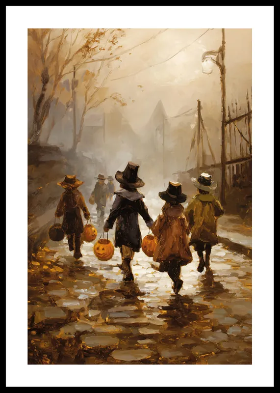Sonderaktion Pumpkin Glow Parade Poster