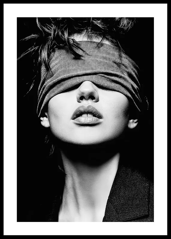 Blindfolded Poster Expressversand