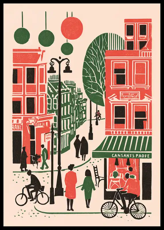 Neu Im Sortiment Streets Of Harmony Poster