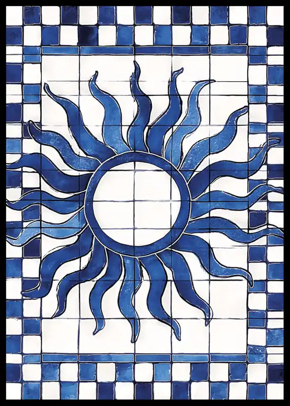 Blue Flame Radiance Poster Finale Aktion