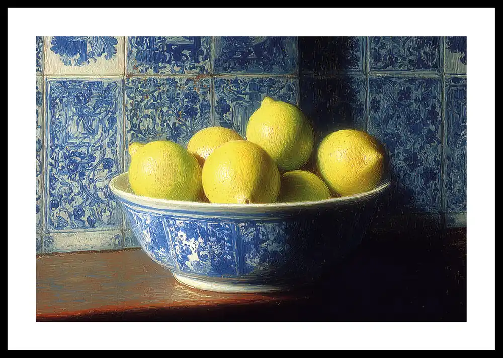 Must-Have Sunny Lemon Bowl Poster