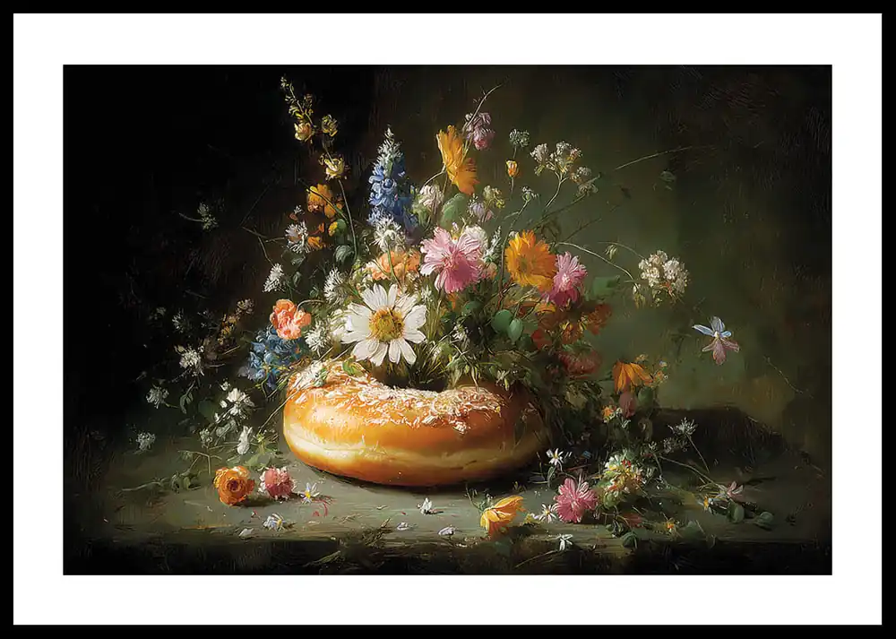Petals And Pastry Poster Begrenztes Angebot