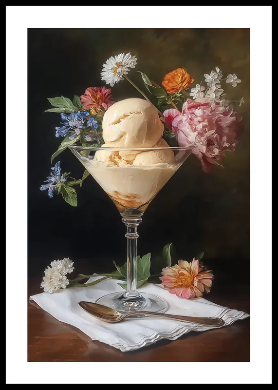 Bestpreis Petals And Cream Poster